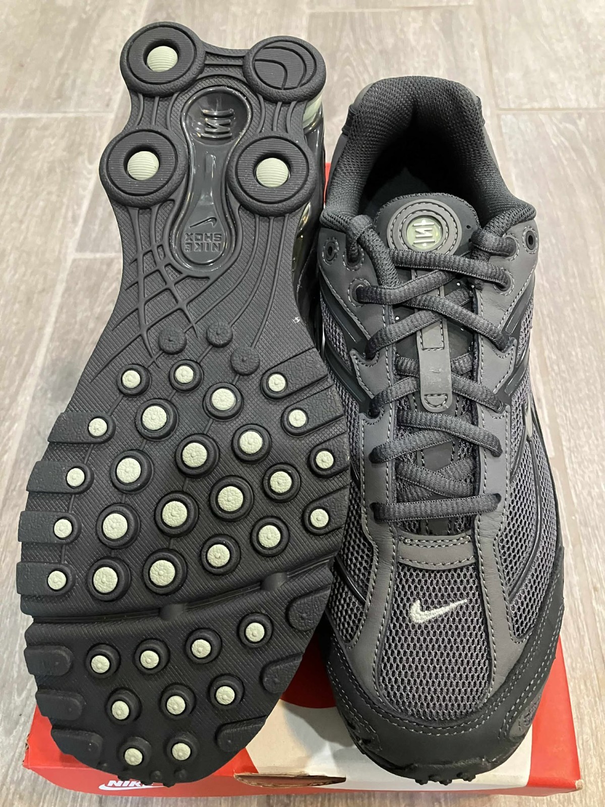Nike Shox Ride 2 Iron Grey & Anthracite - HV2540-001 - BRAND NEW - Mens 7.5