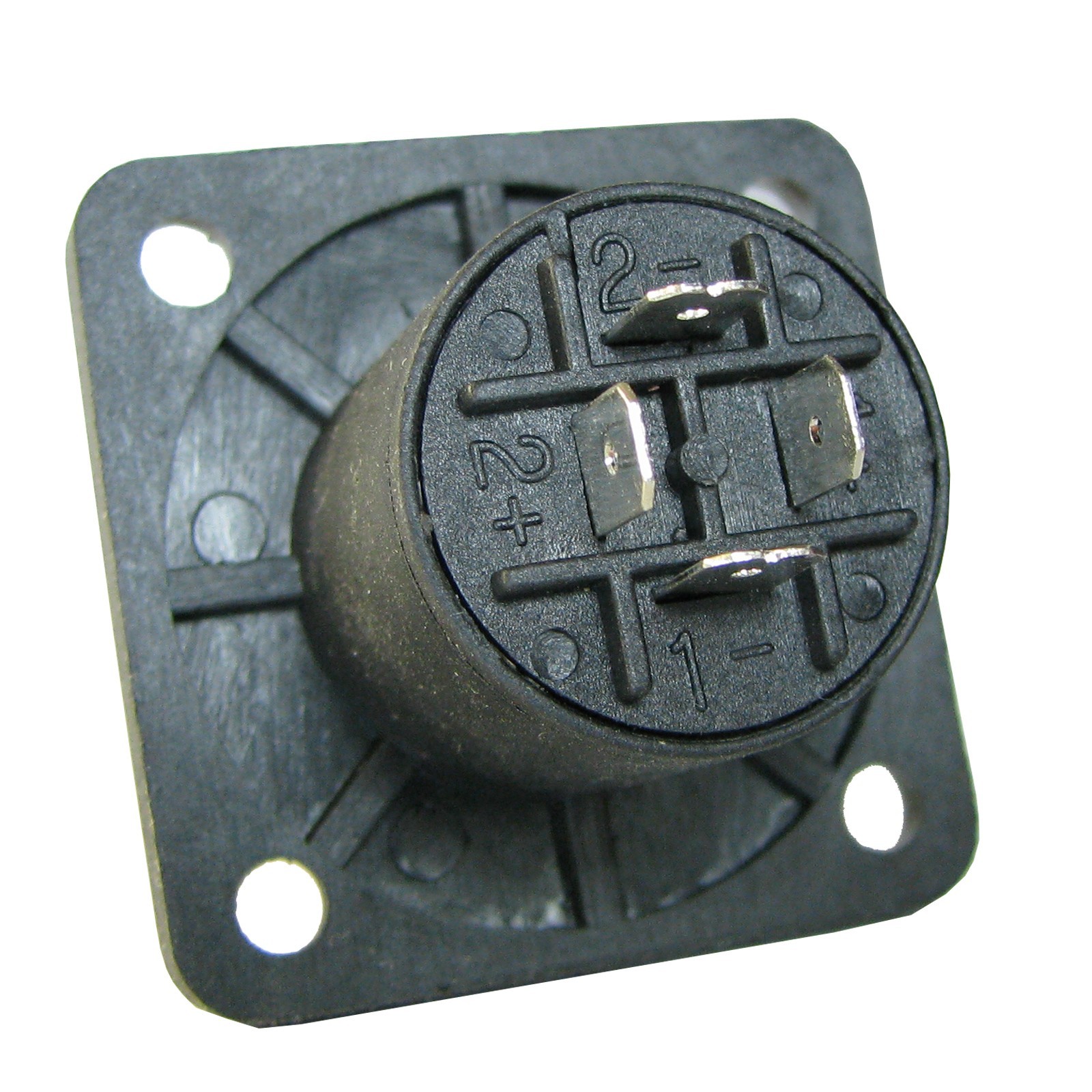 SPEAKON COMPATIBLE SPEAKER BOX PANEL MOUNT STAGE PLUG CONNECTOR 4 POLE CONDUCTOR