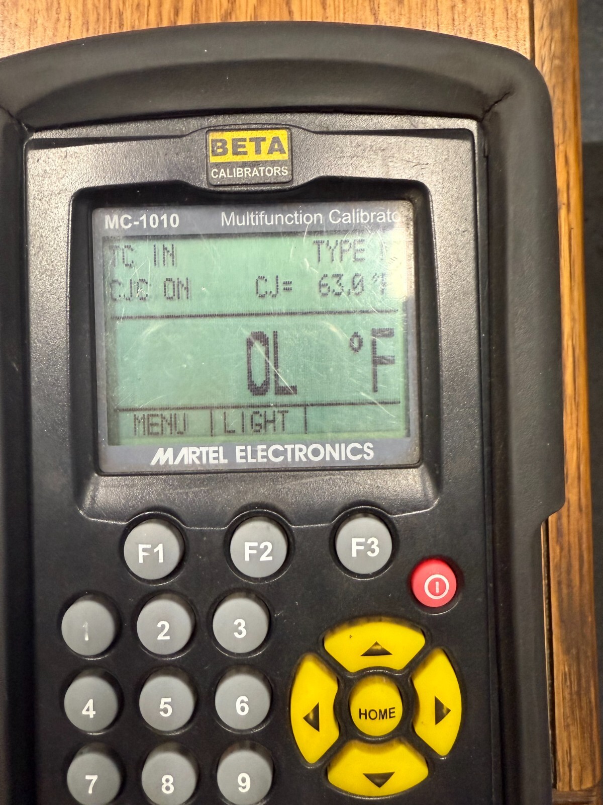 BETA Martel Electronics MC-1010 Multifunction Calibrator - For parts only