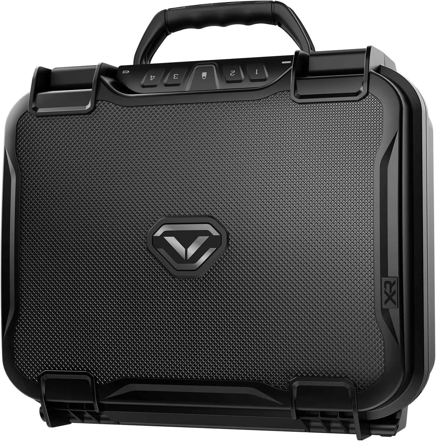 Weatherproof Lifepod XR Safe with Biometric Scanner & Keypad - Portable Lockbox