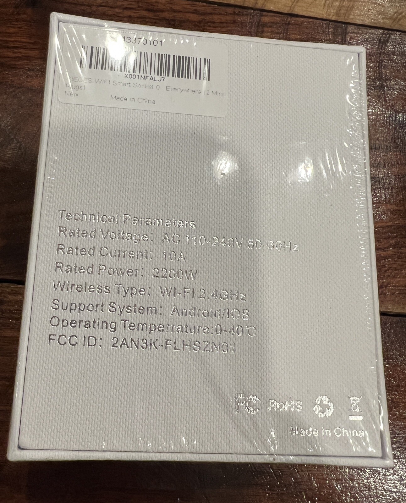 Sieges Smart WiFi Plugs - 2 Pack Factory Sealed- J