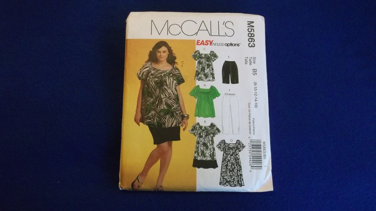 McCall's Patterns (W) ~ All Patterns are Size 8-16 * ~ * ~ * ~ * ~ Listing 7236