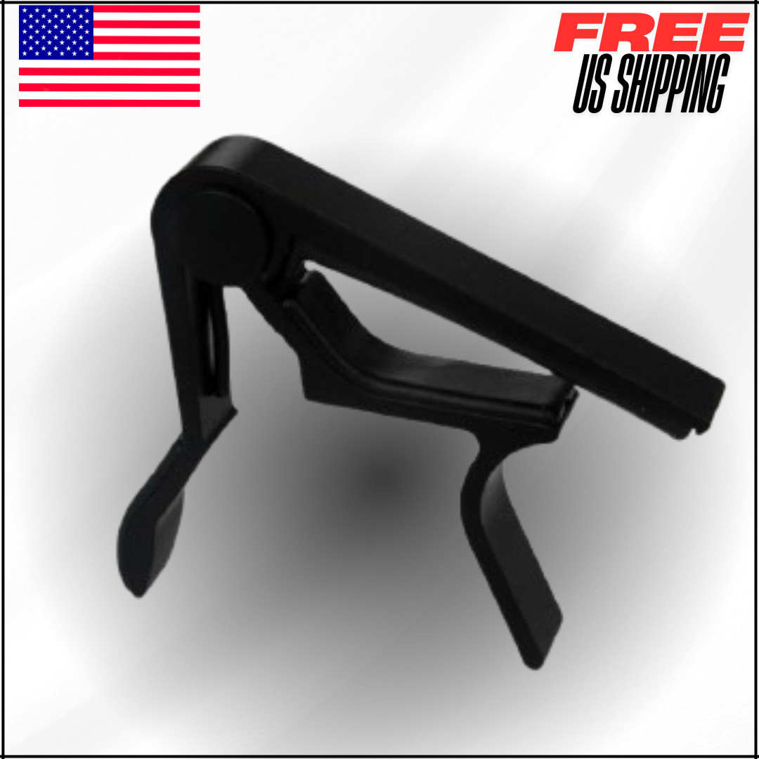 Guitar Capo for 6 String Acoustic & Electric Guitars, Bass, Mandolin, Ukulele