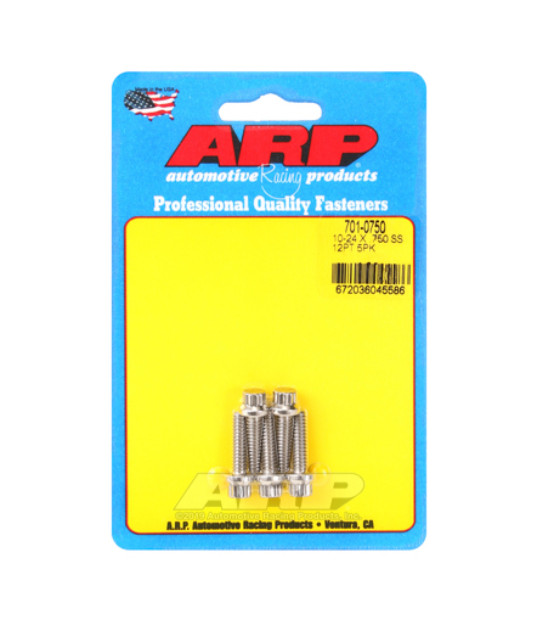 Bolt Kit - SS 12pt 5pk 10-24 x .750