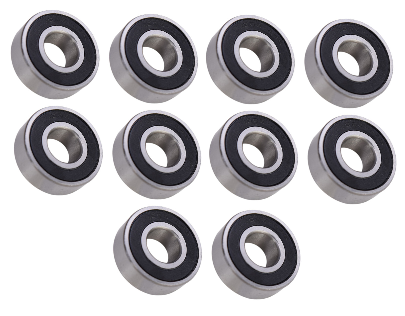 (10 Each) 1606-2RS Sealed Radial Ball Bearing 3/8 ID X 29/32 OD X 5/16 Wide