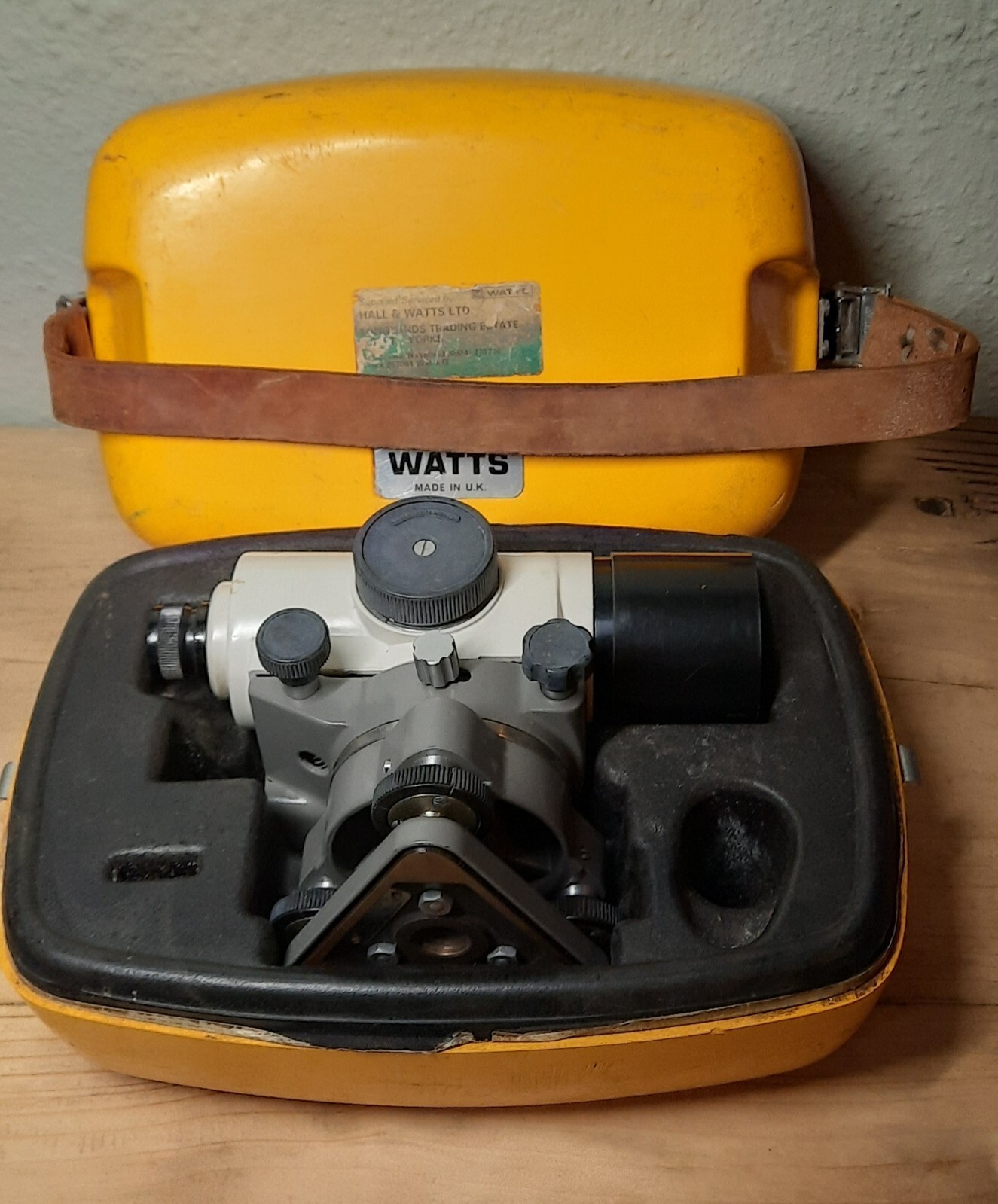 Vintage Dumpy Level rank precision industries Leicester made in UK 24296