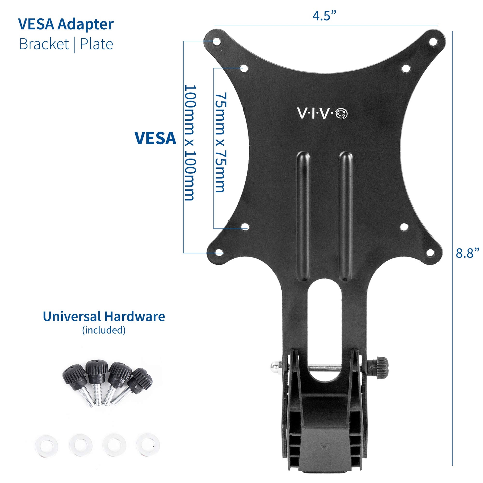 VESA Adapter Plate Bracket Designed for Asus Monitors MX259H, MX259HS, MX279H...