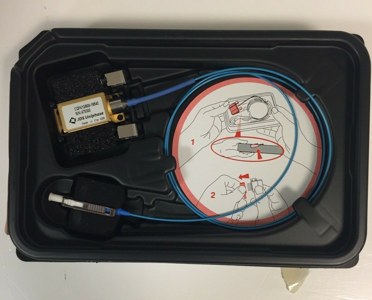 CQF413/608-19540 JDS Uniphase Long wavelength diode laser with fiber pigtail