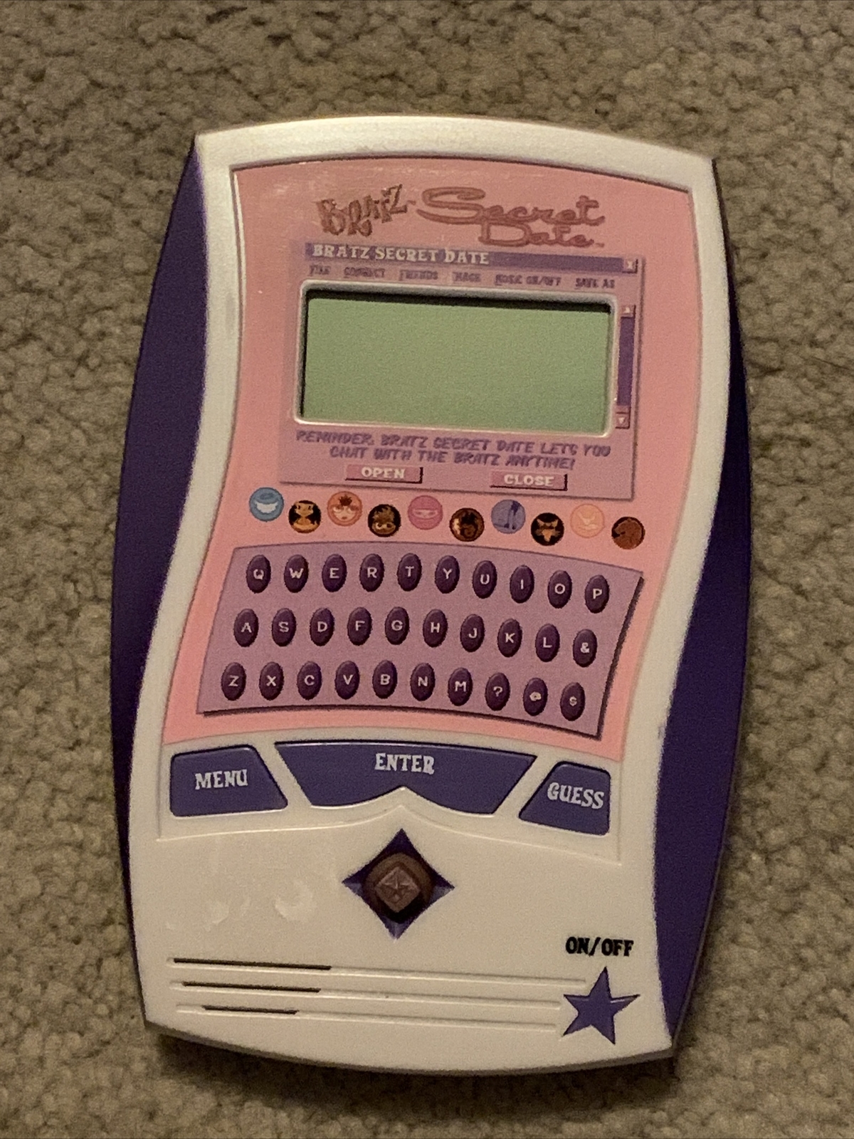Bratz Secret Date Electronic Handheld Game