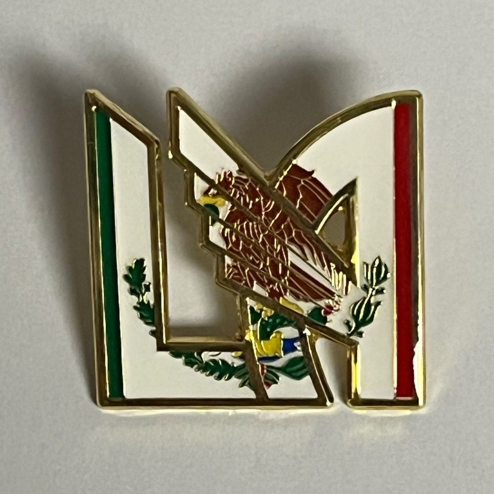 Los Angeles FC LA Golden Eagle Mexico Flag Hat Pin Bag Soccer Fitted