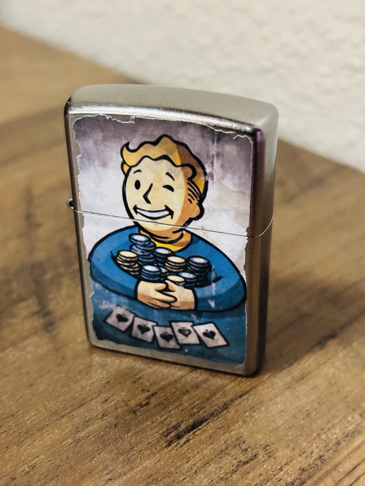 Fallout New Vegas Zippo Lighter: Lucky 38 Edition