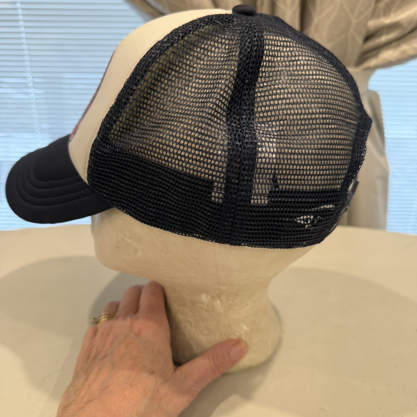 Functional 45 Training F45 Foam Truckers Hat Cap RWB Snapback EUC