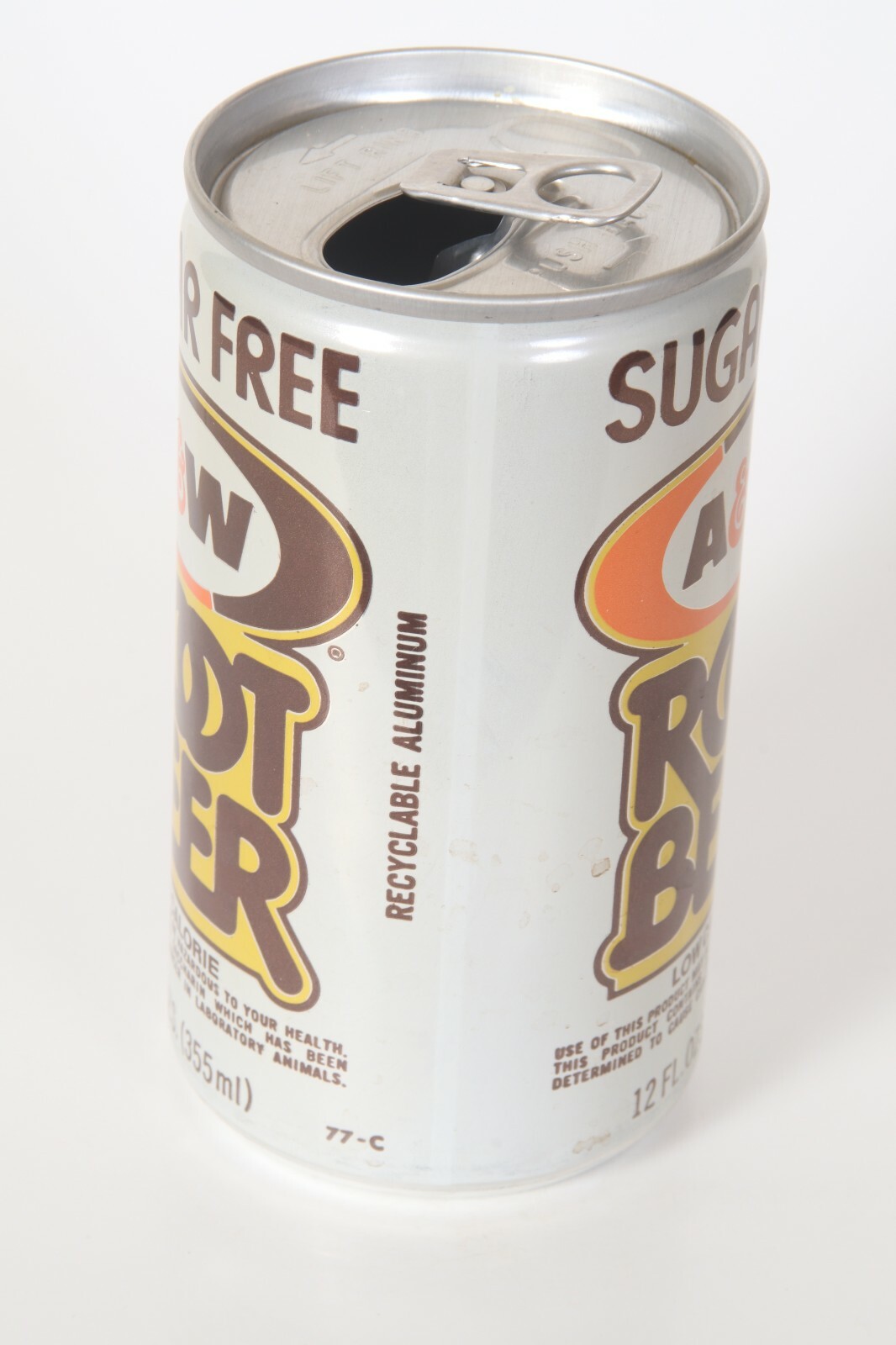 Diet A&W Root Beer soda can