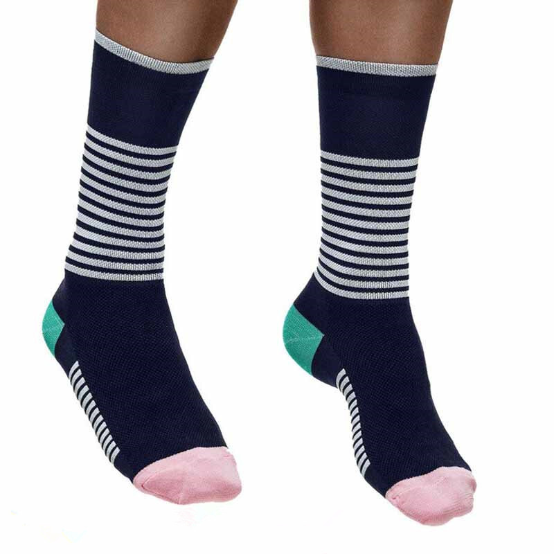 Pro Men Women Cycling Sports Ankle Socks Road Riding Bicycle Socks Black XC MTB