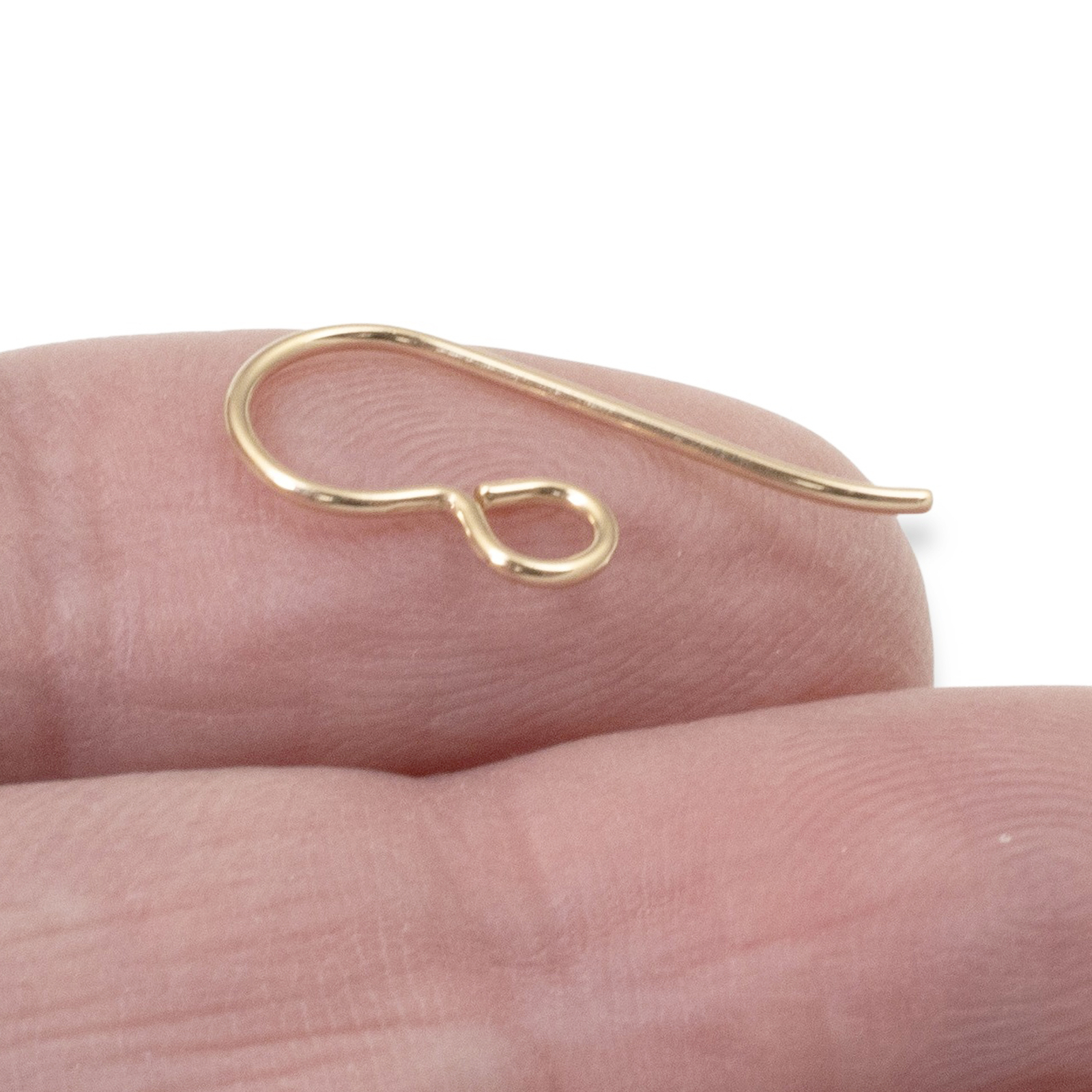 10 Premium Gold Filled Ear Wires - Regular Loop - 14/20 Gold Filled - USA Made