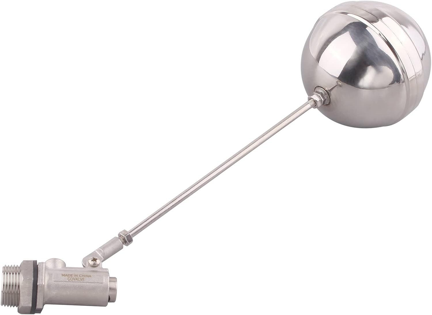 Stainless Steel Float Ball Valves - 3/4” NPT Male Thread Flow Control Float Sens