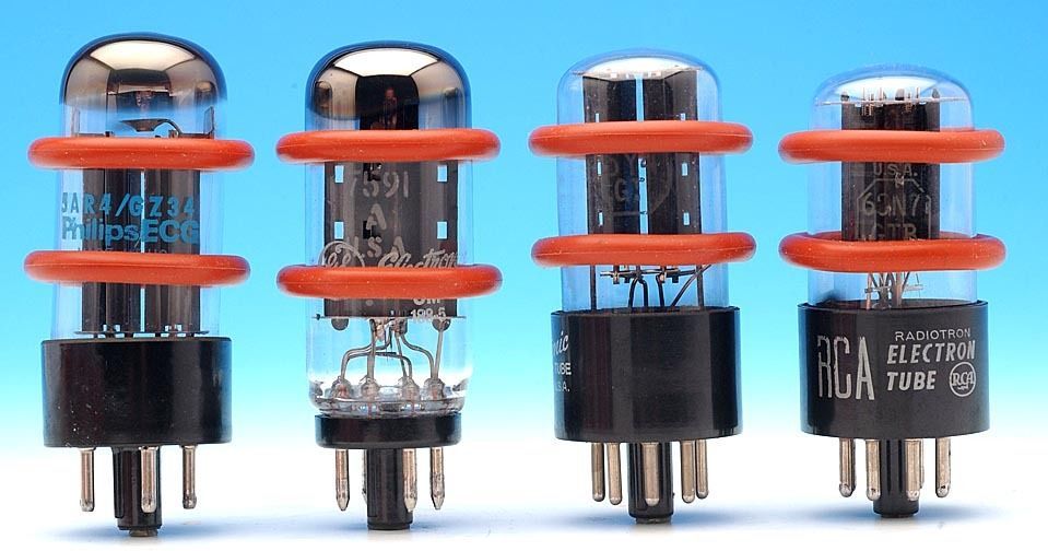 VACUUM TUBES AMP DAMPERS FOR 6SN7/6SL7/GZ34/7591/6V6GT/5692/6C10 & SMALLER EL34