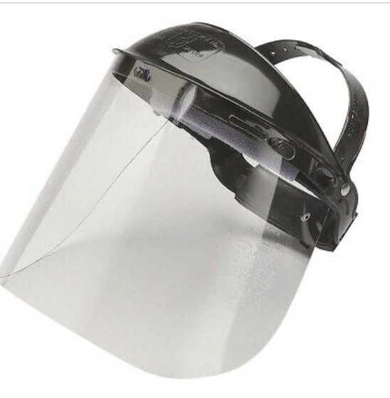 Jackson Model K Headgear with Clear Face Shield 14382.  Rb