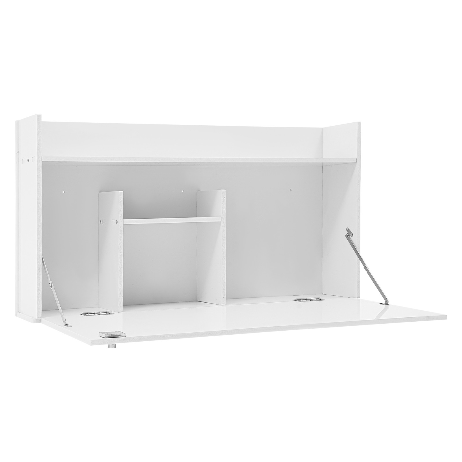 Wall Mounted Desk Cabinet Multifunctional Floating Desk Foldable Table Cabinet