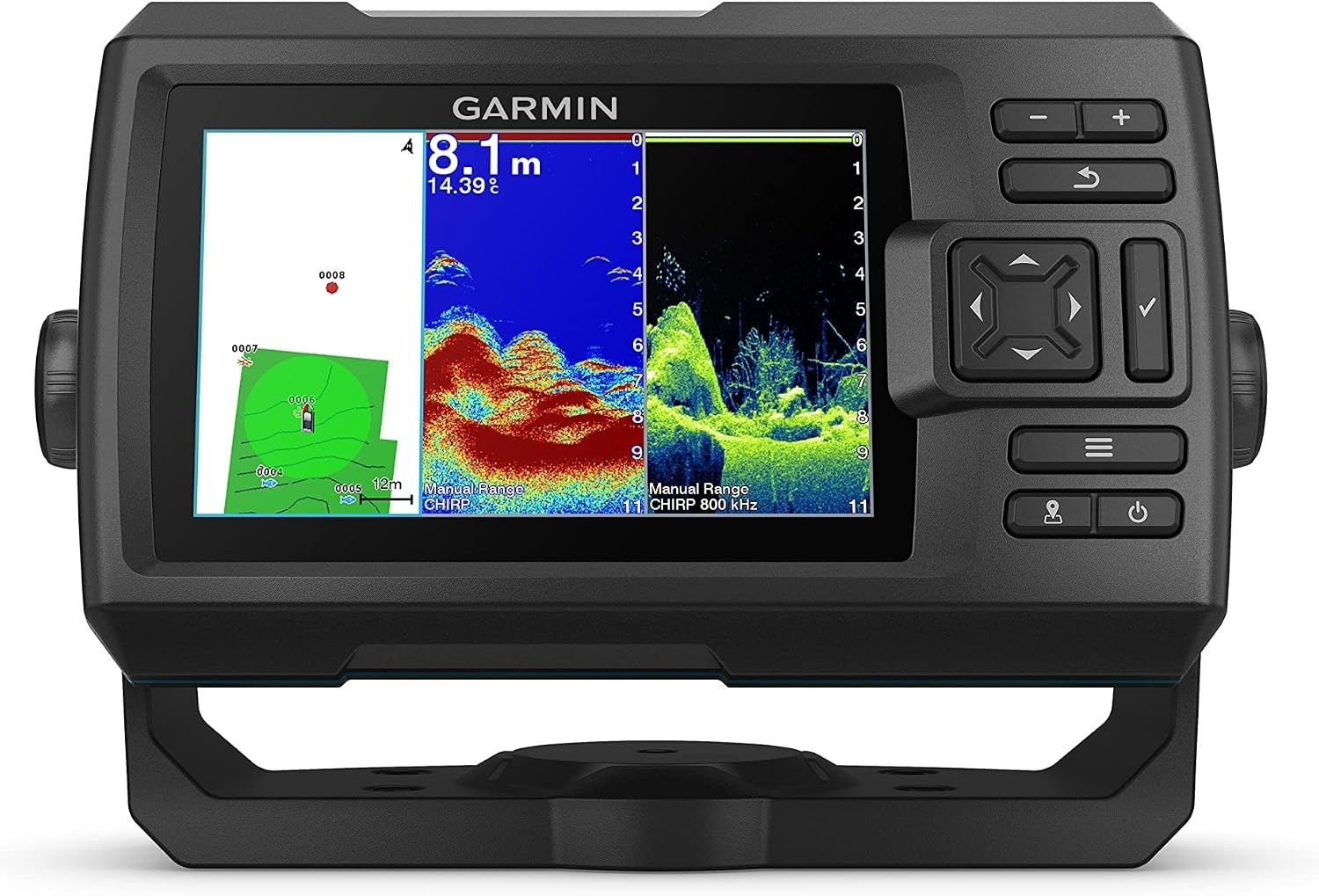 Garmin STRIKER Vivid 5cv Marine Fishfinder with GT20-TM Transducer 010-02551-00