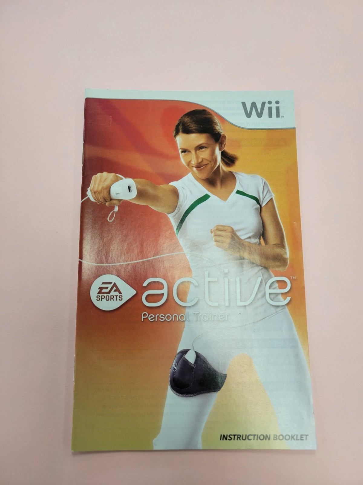 EA Sports Active 2 (Nintendo Wii, 2010) Manual Only