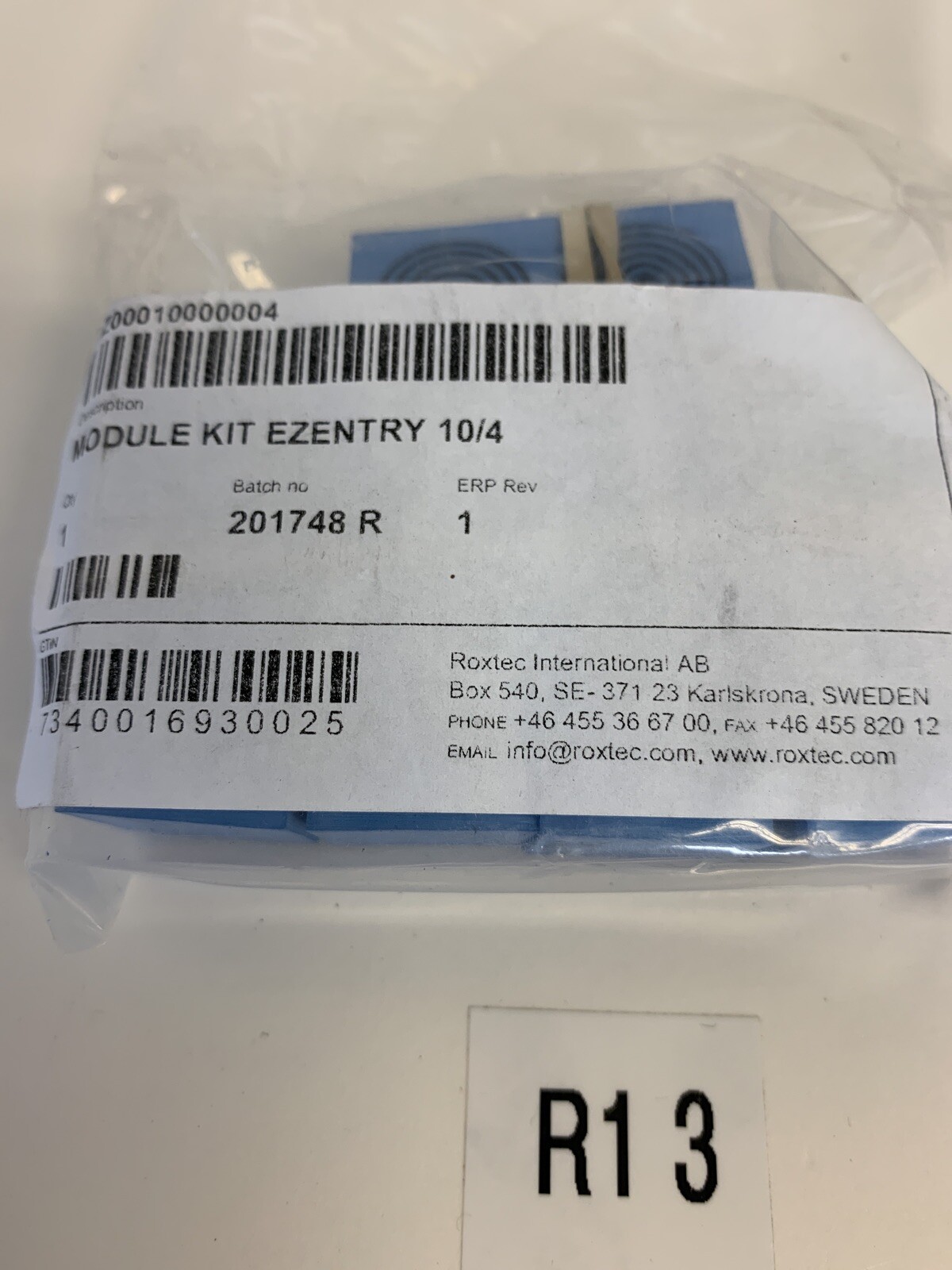 EZ0000000001004 Roxtec Ezentry 10/4 Light-Weight Cable Entry (New In Sealed Bag)