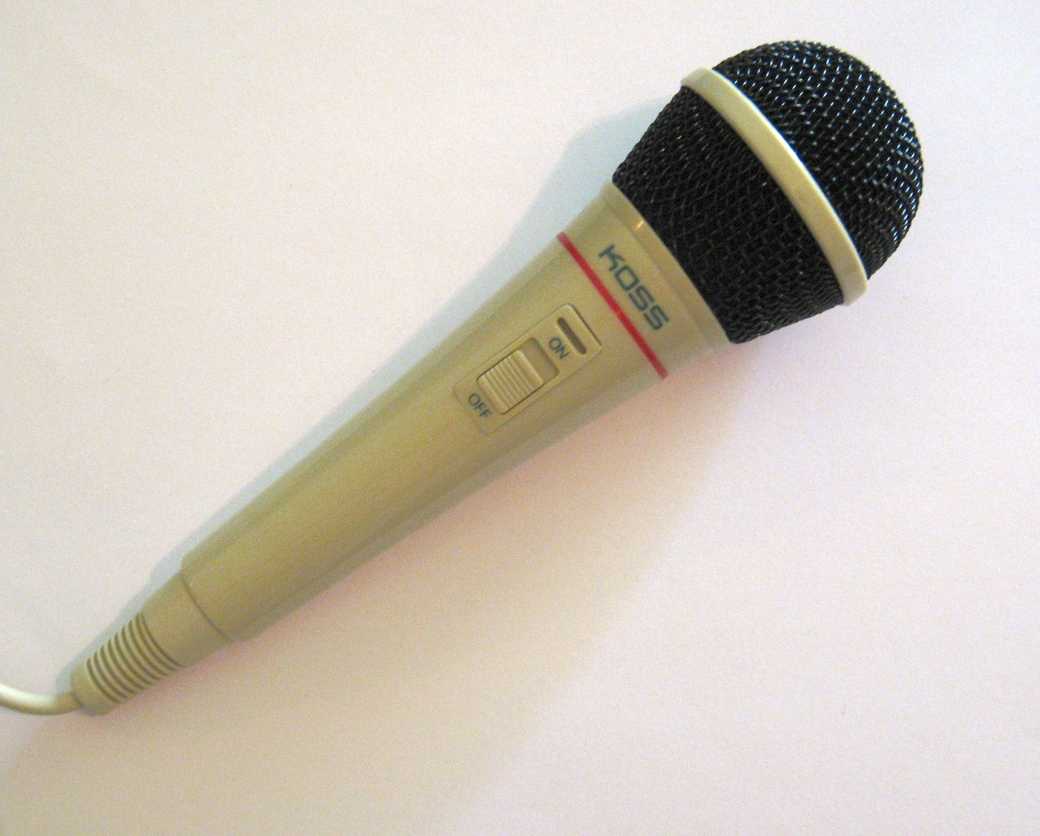 Koss Microphone for Voice, Sound Effects, Sampling, Computers New out of Package