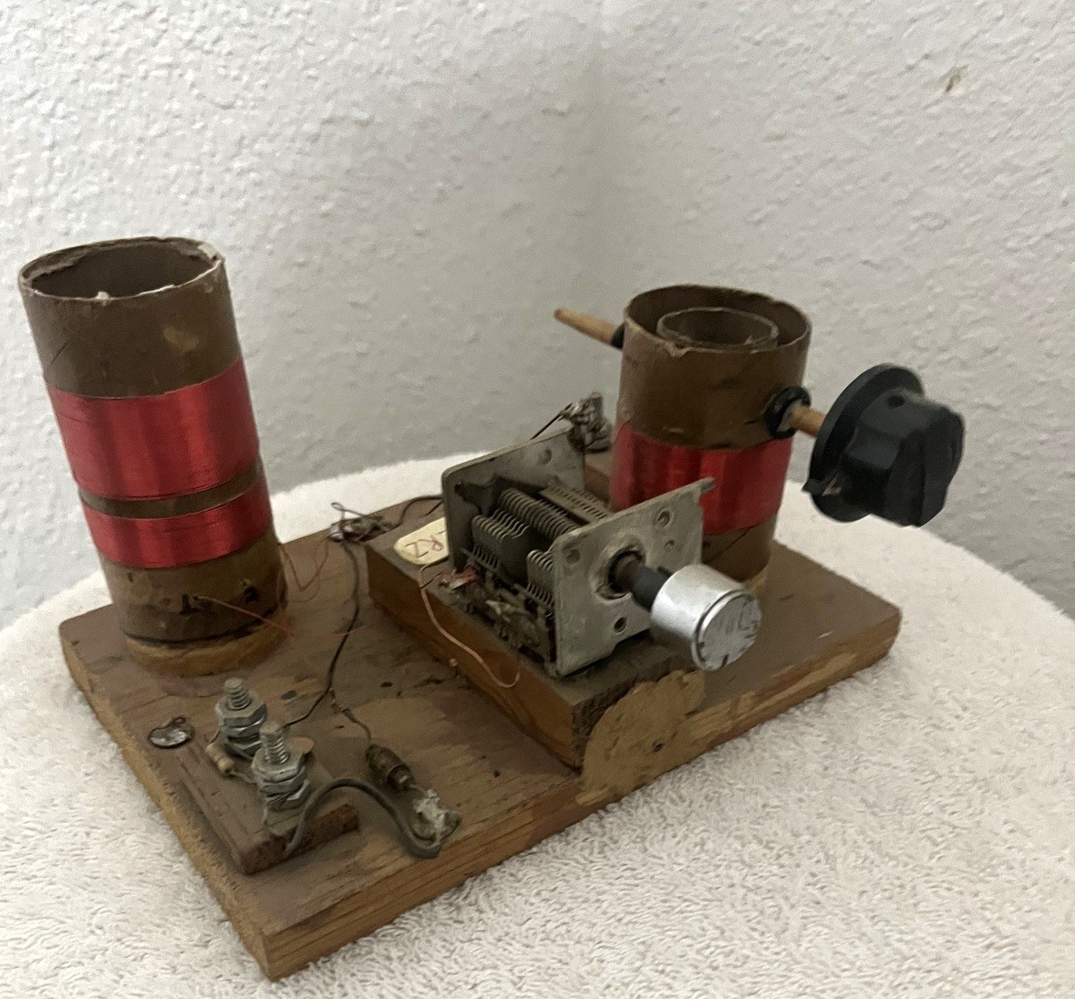 Vintage Breadboard Homebrew AM Radio ETC Equipment