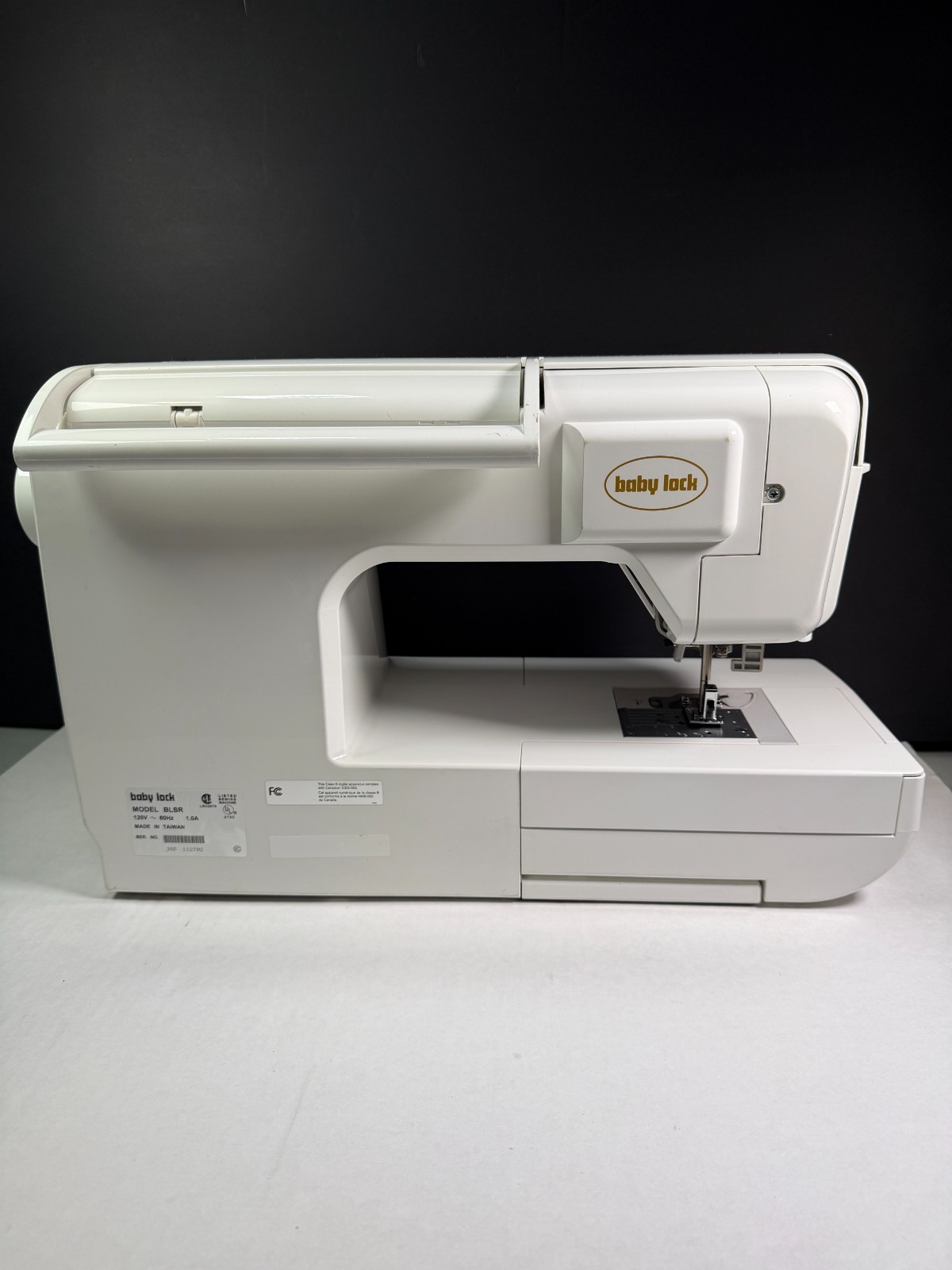 Baby lock espire BLSR sewing machine