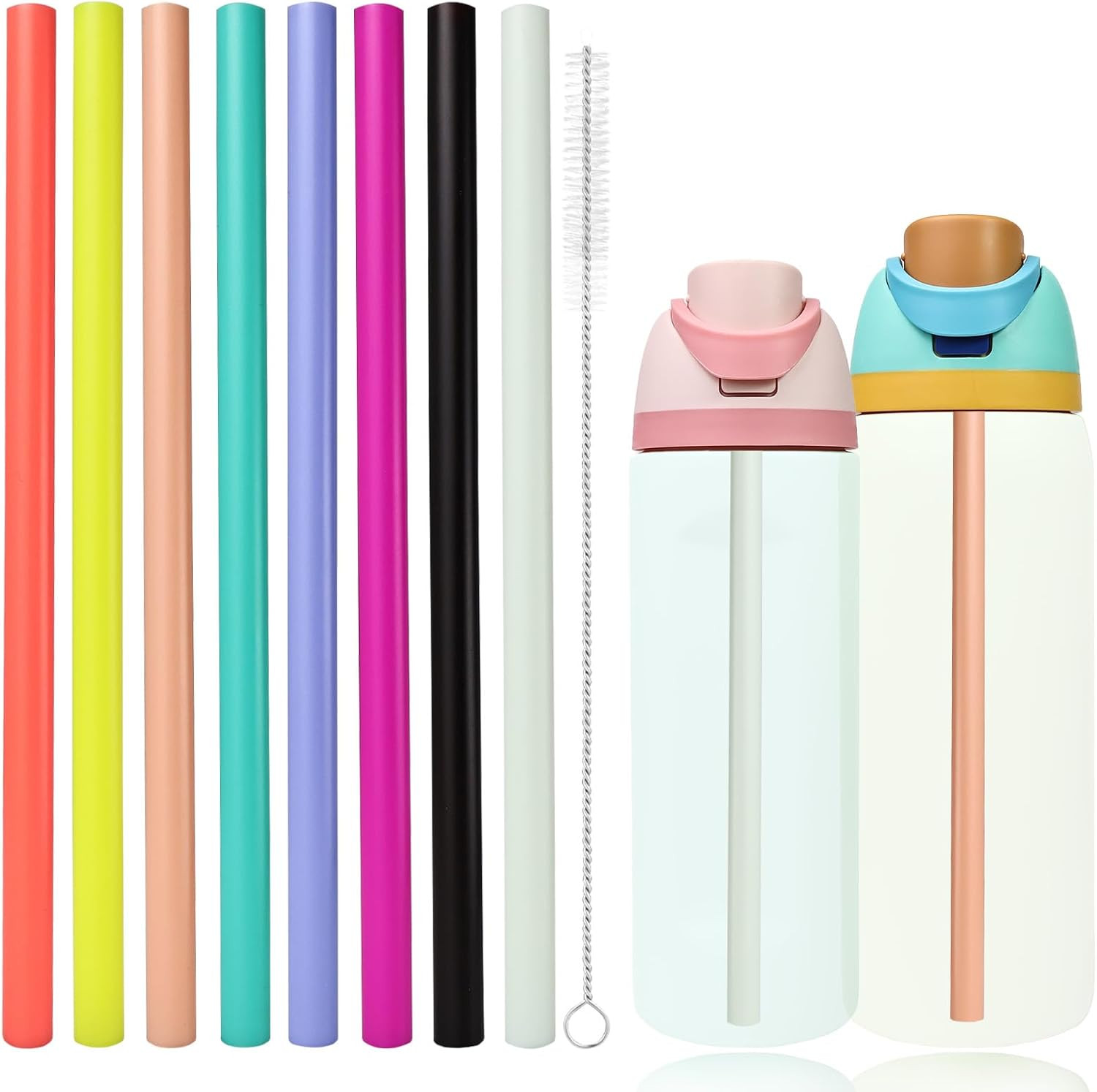 Owala Freesip 24Oz Stainless Steel Water Bottle Replacement Straws