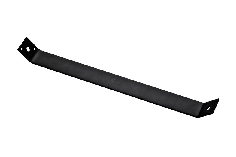 National Hardware N351-473 Black Steel Strap Braces 16.3 H x 0.125 W x 1.5 L in.