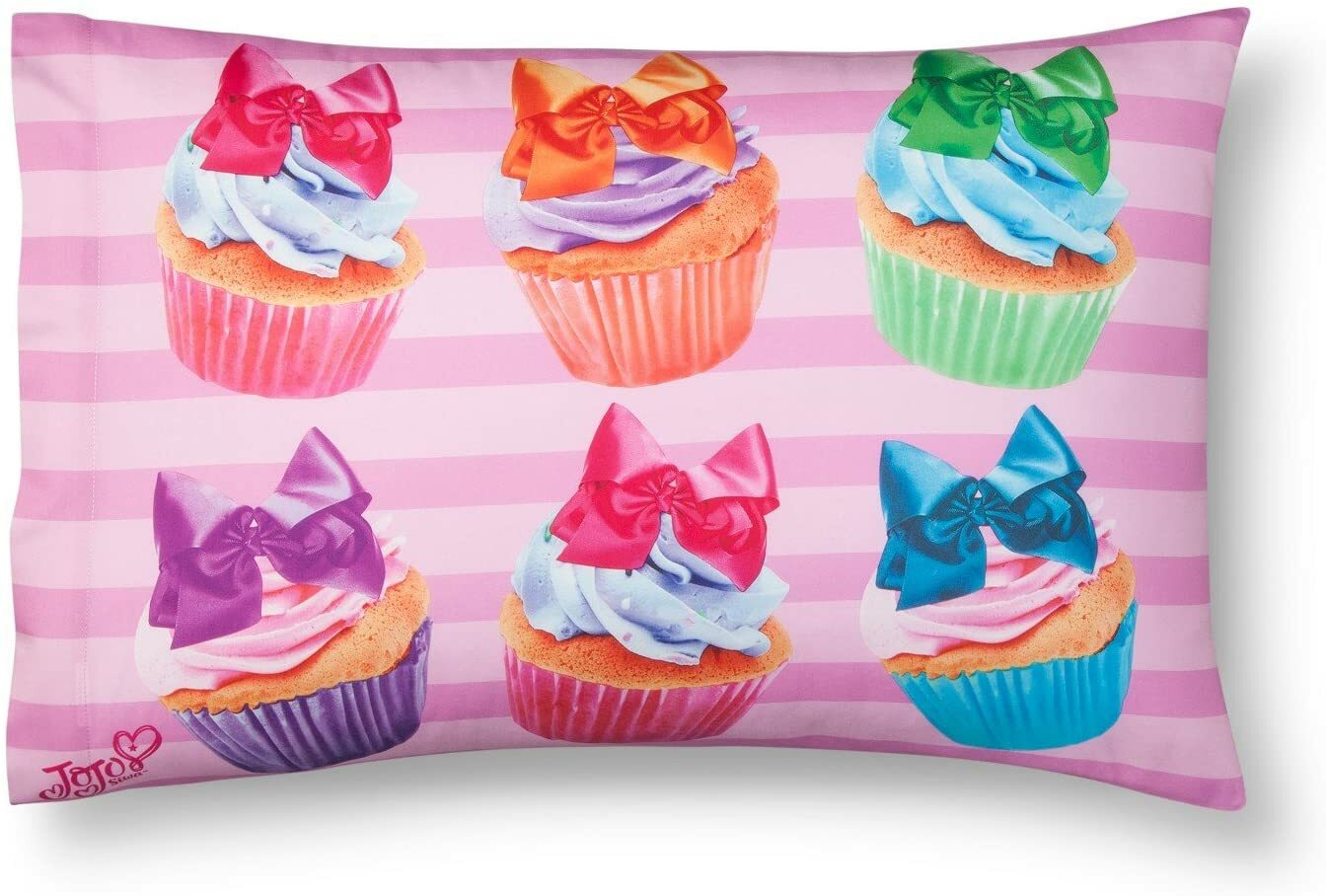 New with Tag - 2 pcs. JoJo Siwa Cupcakes with Bows - Pillow Case