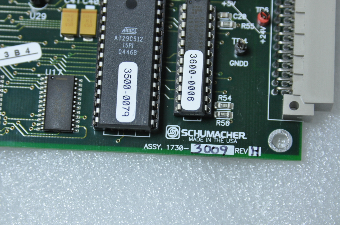 SCHUMACHER ASSY1730-3009 REV.H CONTROLLER BOARD