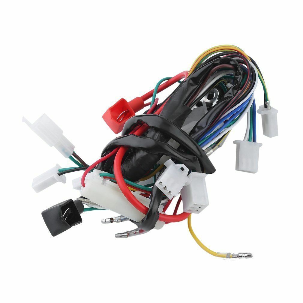 Wire Harness Wiring CDI Assembly for 50/70/90/110cc/125cc ATV Quad Coolster GO