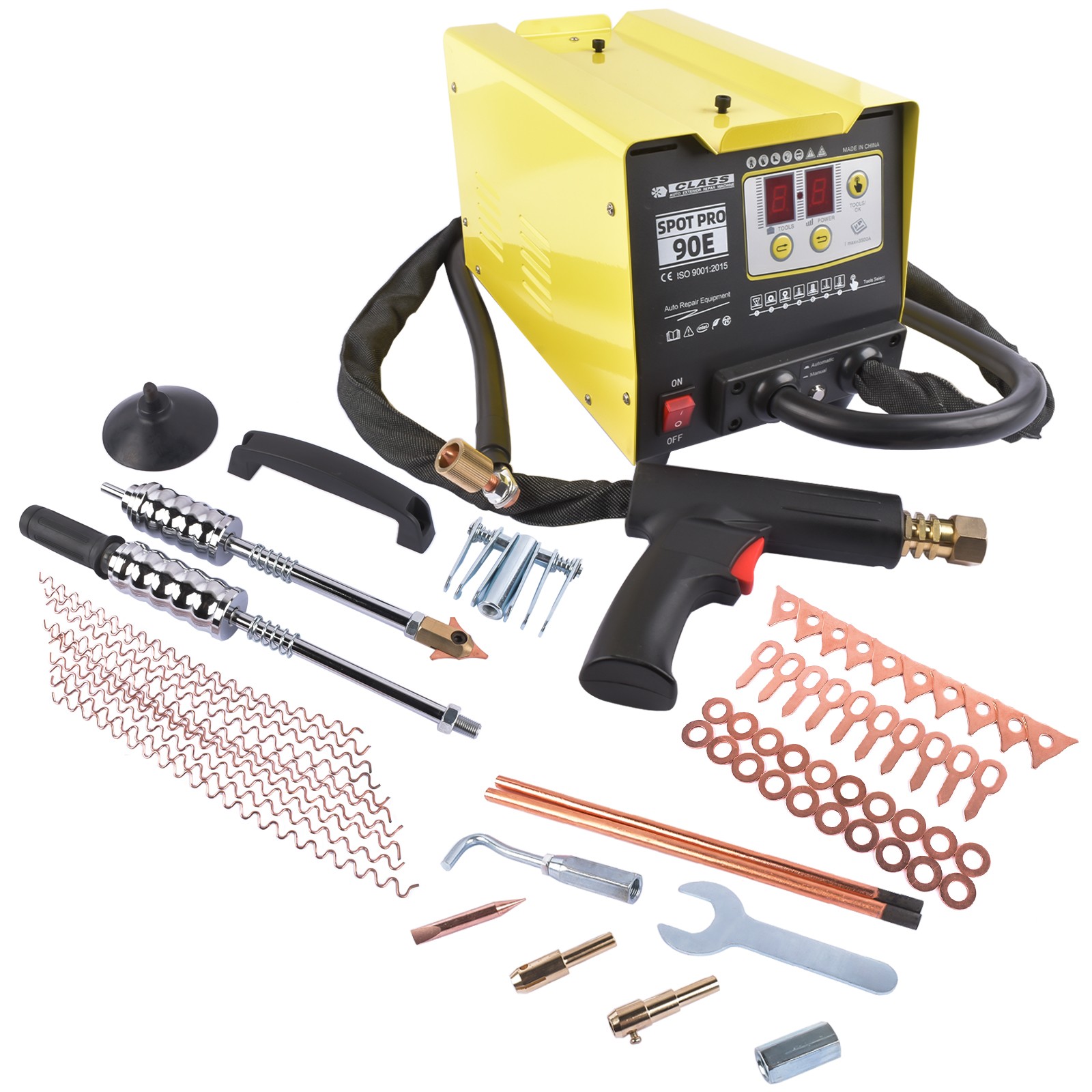110V 3KW Spot Dent Puller Welder 7 Modes 0.6-1.2mm For Car Body Repair