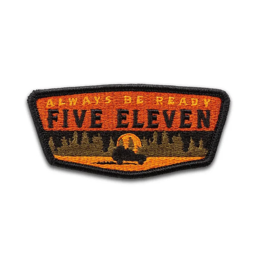 5.11 Tactical Off Road Adventure Patch Laser Cut Hook-Back Patch Style# 92574AEO