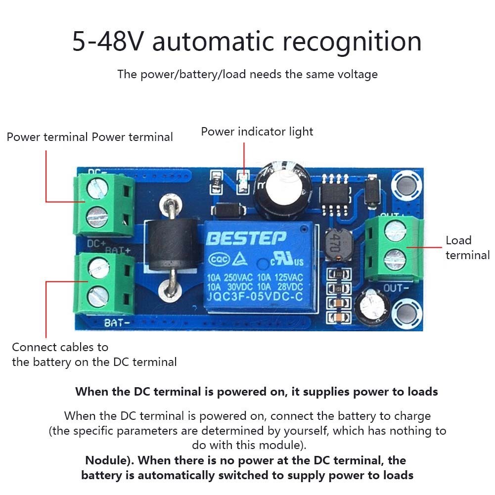 Automatic Switching Solution YX850 Power Failure Backup Module