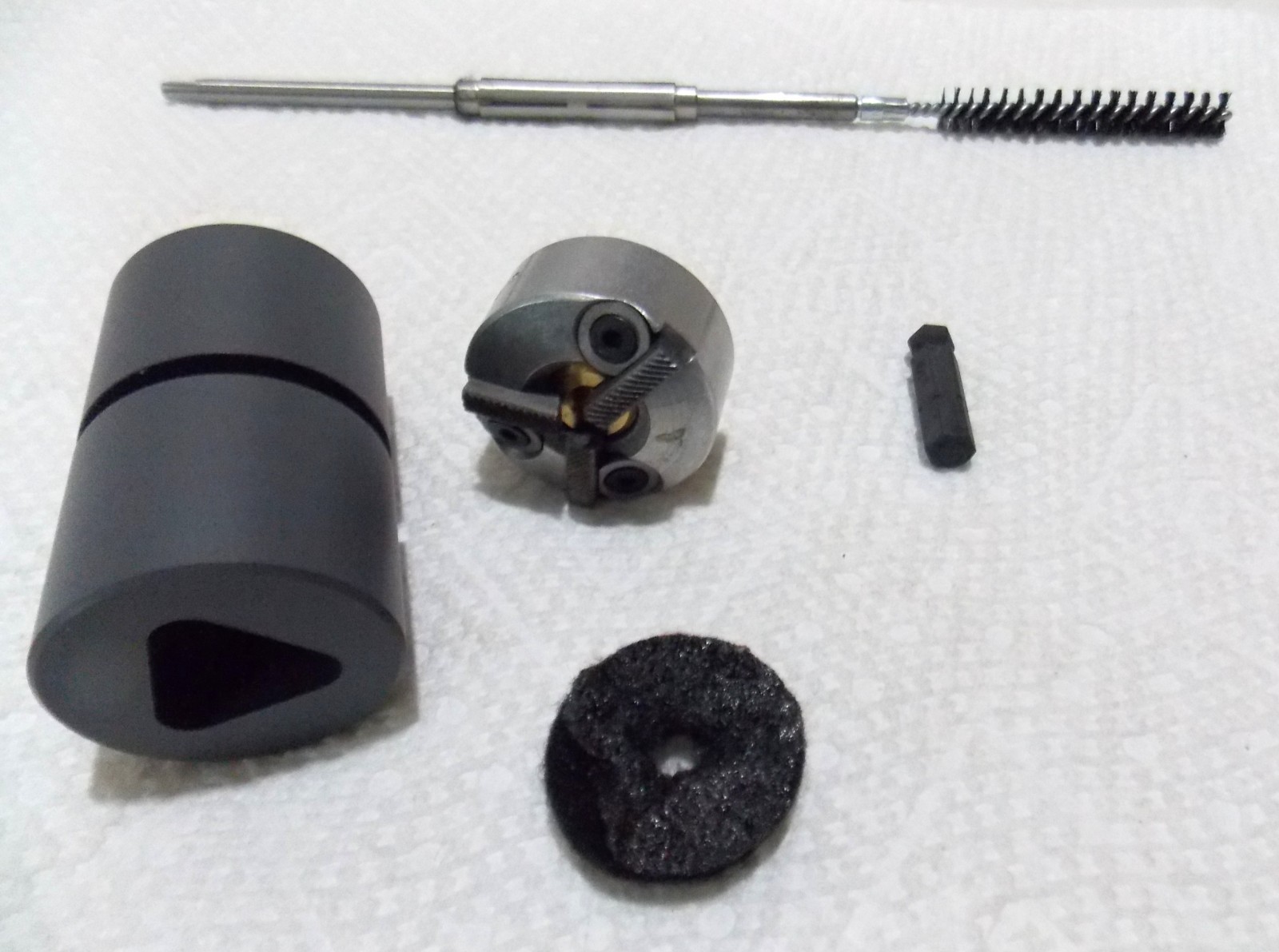 Manson .30 cal.11 degree muzzle crowning tool complete