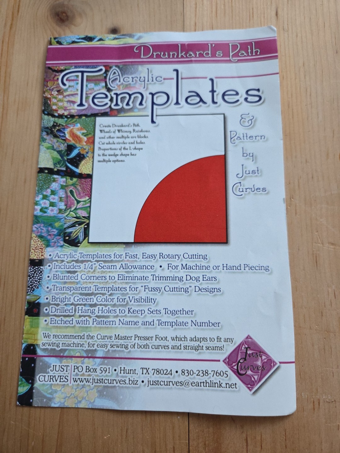 NEW COMPLETE SET Acrylic Templates By Just Curves, CURVE MASTER FOOT, Tweezers