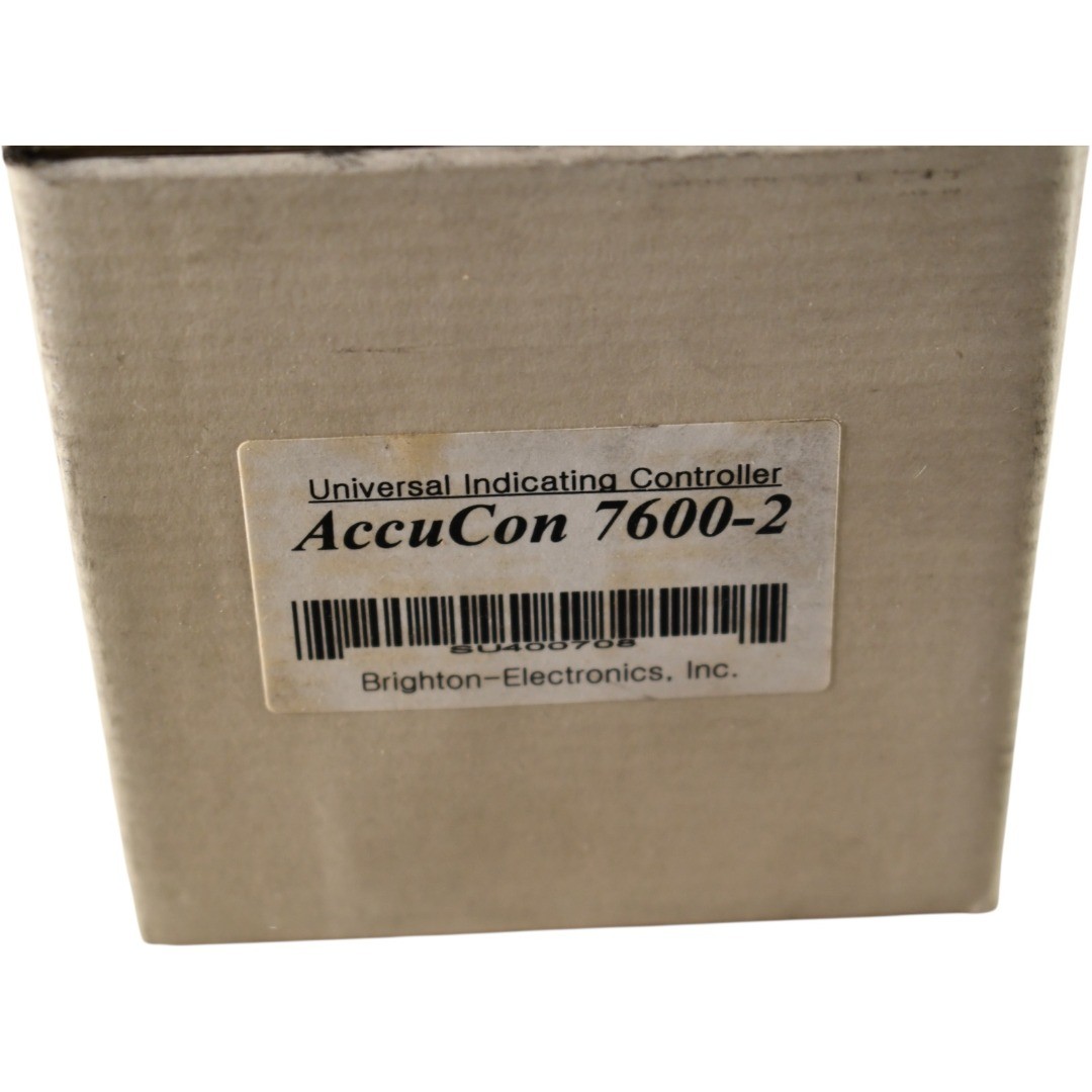 NEW Brighton-Electronics AccuCon 7600-2 Transducer PLC Display 7600 Controller