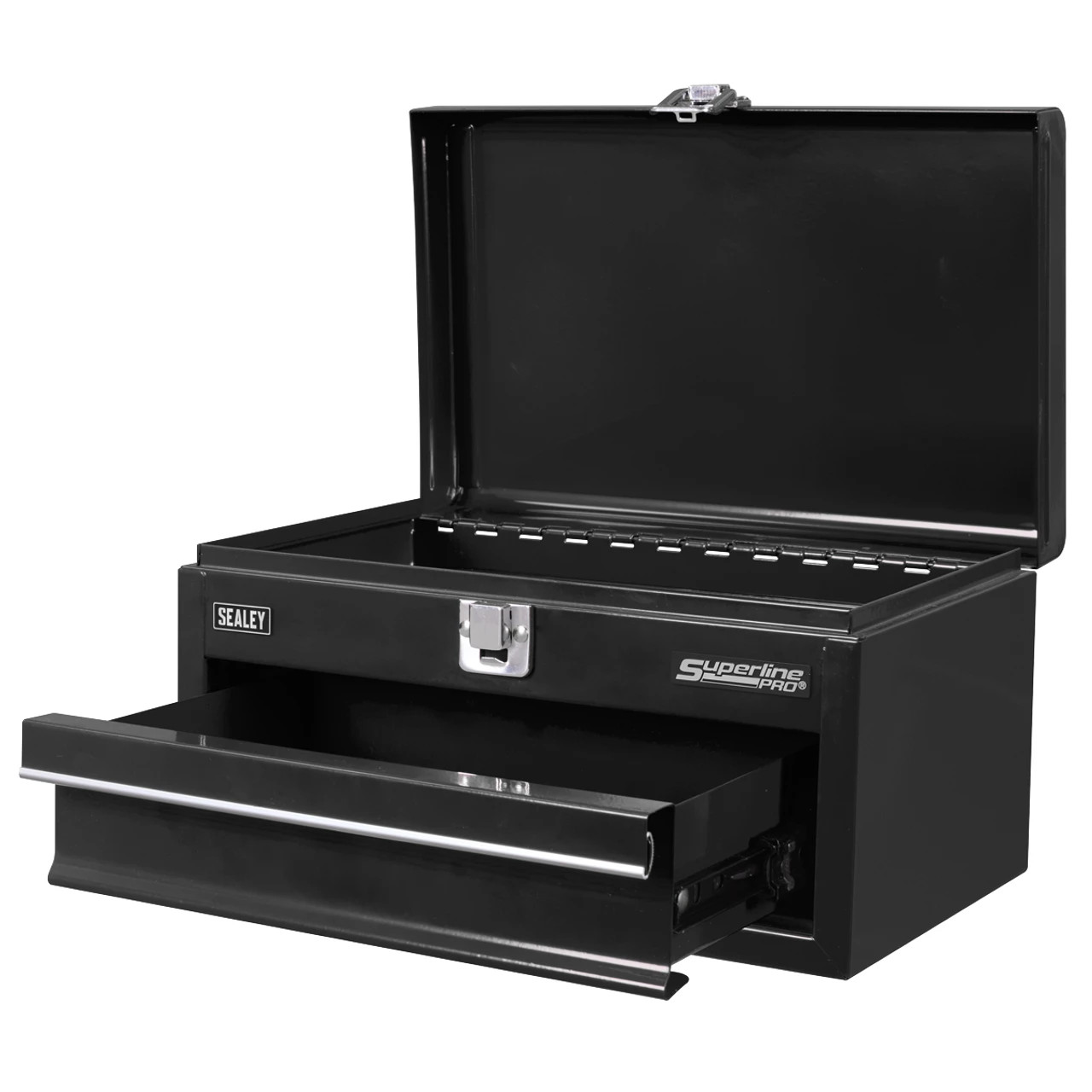 Sealey APMTB2 Superline Pro Mini Toolbox with 1 Drawer Black