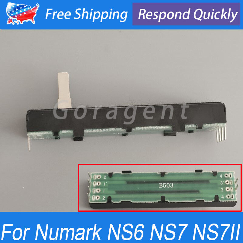 New For Numark NS6 NS7II NS7III NV NV II 4TRAK VRS50304524 Channel Fader Line