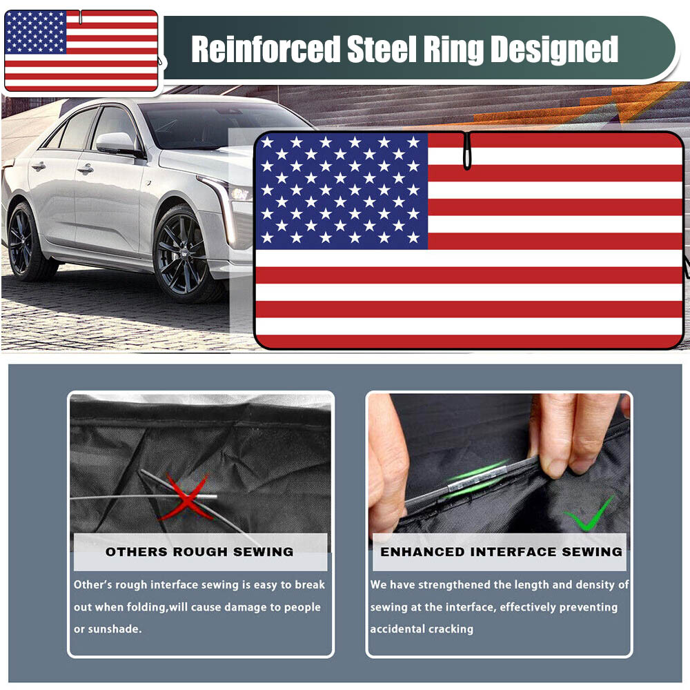 Foldable Car Windshield Sun Shade Visor Auto Front Window UV Block Shield Cover