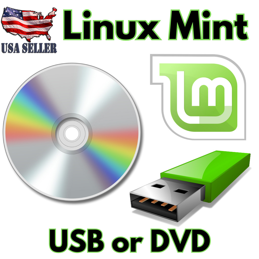 Linux Mint Latest Version Cinnamon LMDE 32 Bit 64 Bit BOOTABLE/LIVE USB or DVD