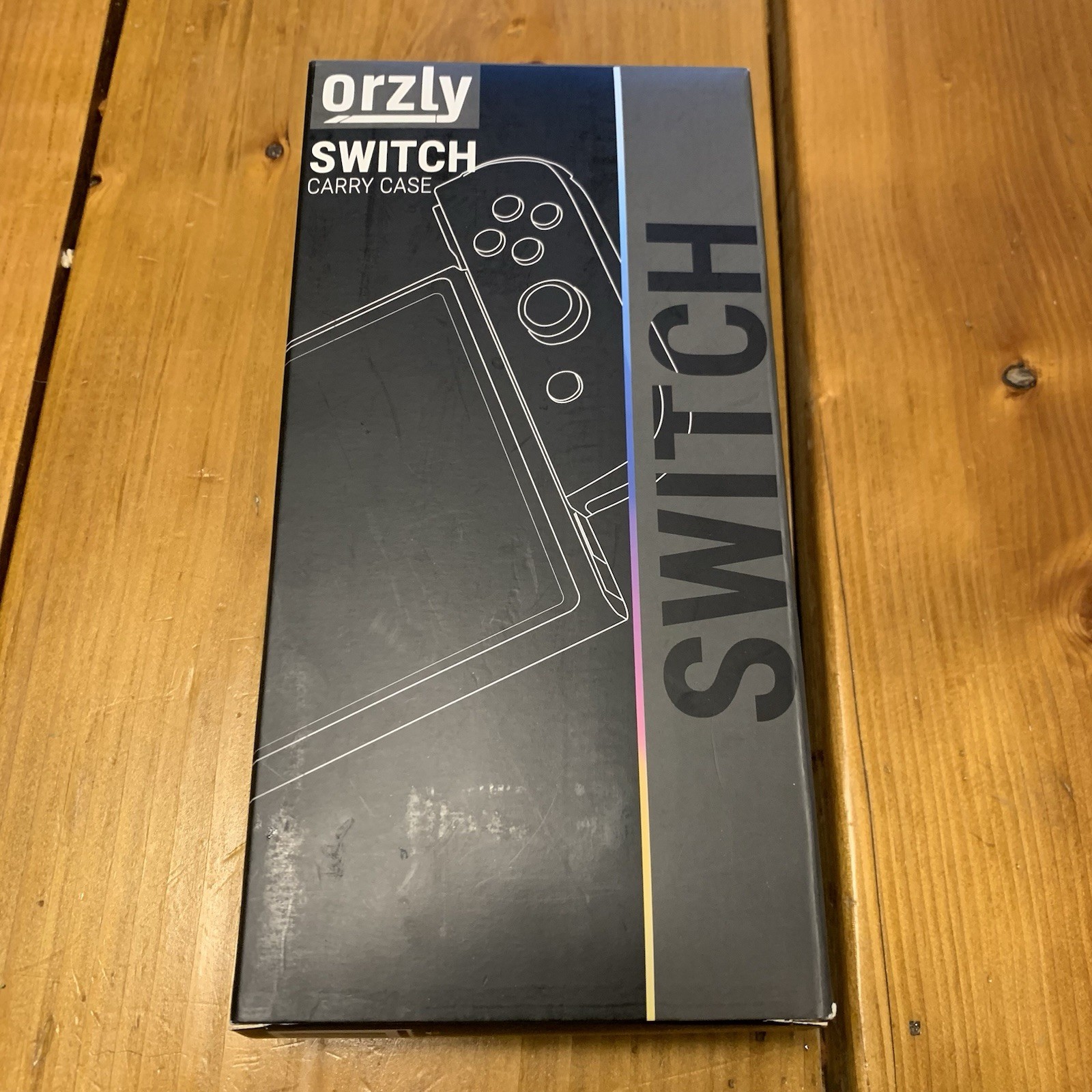 New Open Box Carry Case Compatible with Nintendo Switch - Black-Orzly Carry Case