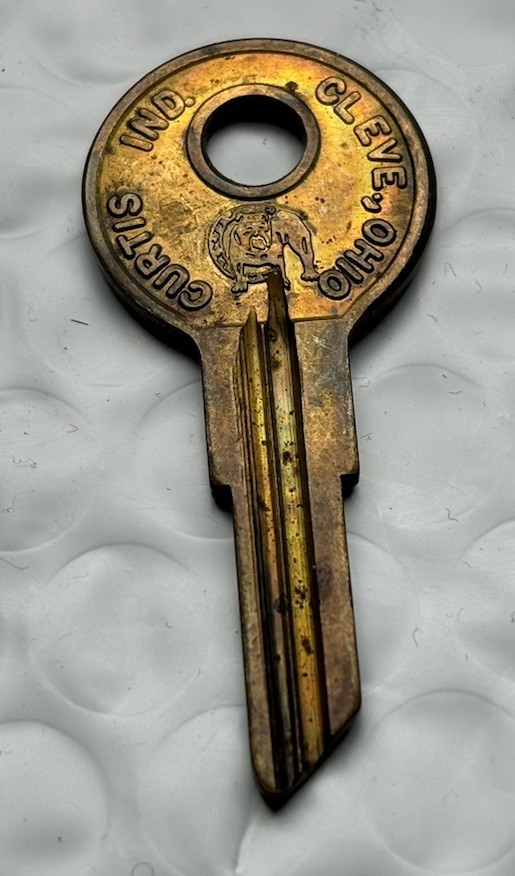B5 Curtis Industries Cleveland  Keyblank  Uncut  Brass