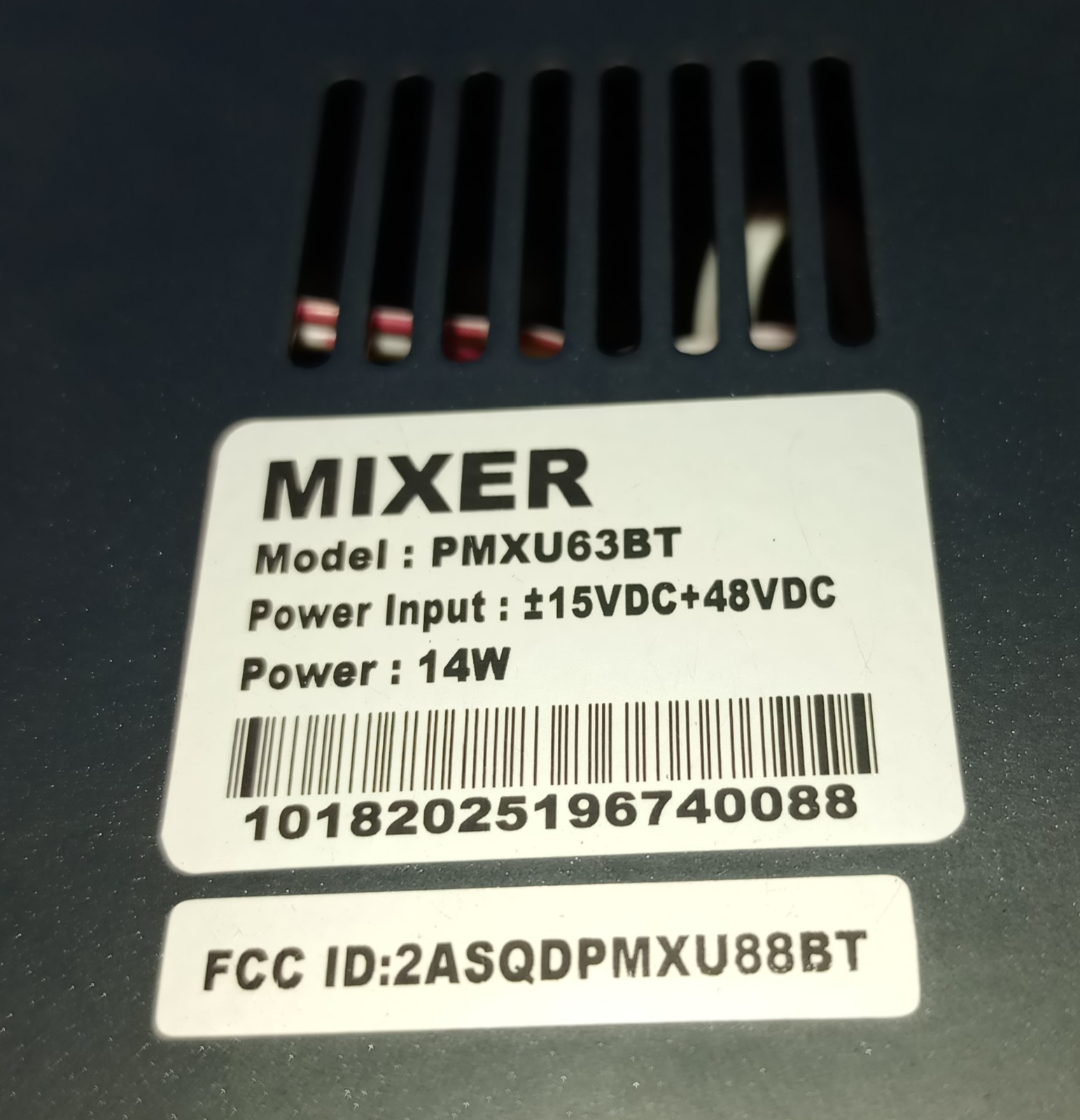 Mixer PMXU63BT 14W