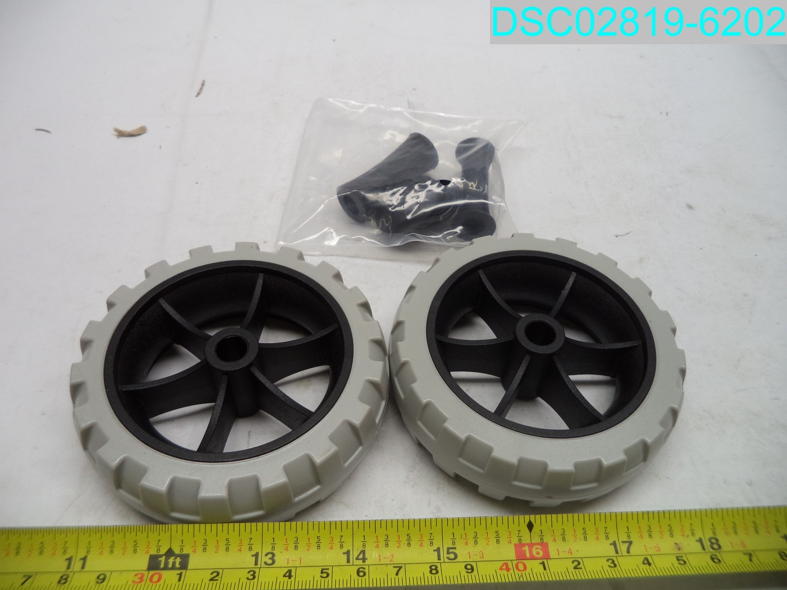 E-Z UP Roller Bag 4" Wheel Kit Replacement Parts