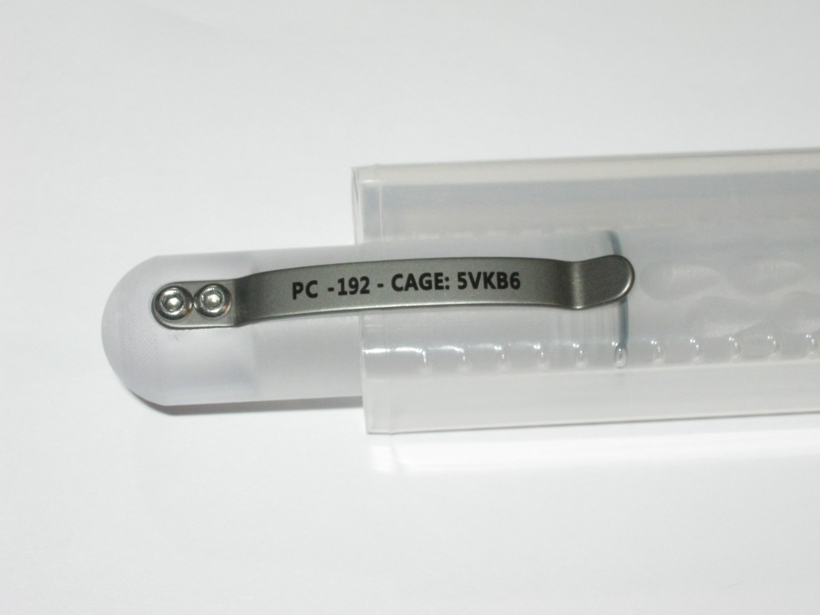 County Comm/ Maratac Polycarbonate Mini-Permanent marker vault &pill carrier