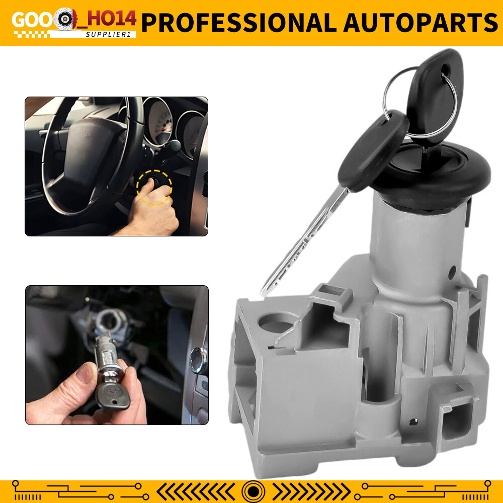 Ignition Lock Cylinder Switch &Housing For 03-07 Chevy Silverado GMC Sierra 1500